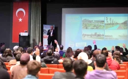 Başkan Büyükkılıç, Abdullah Gül Üniversitesi’nde öğrencilere hizmetleri anlattı