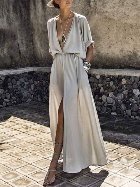 Maksi elbiseler nasıl kombinlenir?